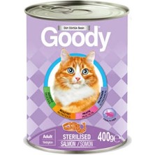 Esranın Dünyası Somonlu Kısırlaştırılmış Kedi Konservesi 12 Adet 400 gr