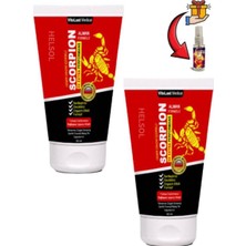 Esranın Dünyası Scorpion Erkeklere Özel Geciktiricili ve Sertleştiren Bakım Kremi 50 ml x 2 Ad.+Lustra Masaj Yağı
