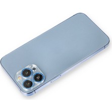 Esranın Dünyası iPhone 12 Pro Shine Kamera Lens Koruma Cam - Mavi