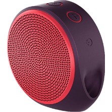 Es Dekor X100 Bluetooth Mobıle Speaker (Red) Kablo Dahil Değildir