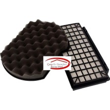 Bosch Uyumlu BGS41POW2 Süpürge Hepa ve Toz Haznesi Filtresi Seti  Çarşı Ev Gereçleri