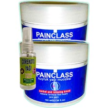 Esranın Dünyası Painclass Kuyruk Yağı Kremi 2 Adet 100 ml + Çörek Otu Yağı Teskin Yağı 30 ml