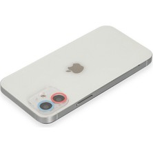 Esranın Dünyası iPhone 12 Mini Renkli Kamera Lens Koruma Cam - Pembe-Mavi