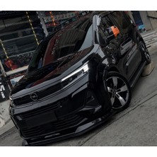 Türkset Rifter Berlingo Doblo Combo Çift Katlı Lip Komple Siyah