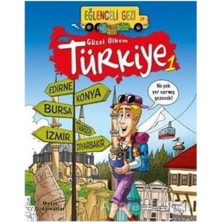 TeknoKapsül Timaş Çocuk Eğlenceli Gezi 29 - Güzel Ülkem Türkiye 1 - Metin Özdamarlar - Eğlenceli Bilgi Yayınları