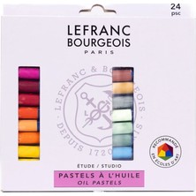 Lefranc&Bourgeois : Studio : Yağlı Pastel Boya Seti : 24 Renk