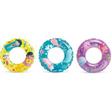 TeknoKapsül Intex Seffaf Baskılı Sımıt 61 cm 6-10 Yas