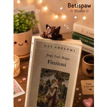 Betispaw Studio Sevimli Kedi Kitap Ayracı | Dekoratif Kitap Işaretleyici