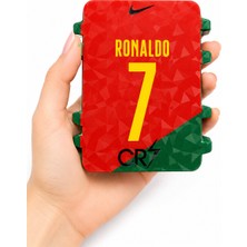 Yapı3D Cr7 Koleksiyon Sticker Kart Saklama Kutusu 📦 Kapaklı Düzenleyici 🟢 Kilitli Kart Kutusu 🎁