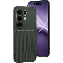 Colezium Camon 50 Pro 5g Auto Focus Karbon Kapak - Koyu Yeşil