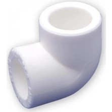 Mey İthalat Pvc Boru Dirsek 90 Derece Pprc 32 mm 10 Adet