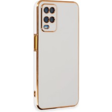 Colezium A54 4g Kılıf Volet Silikon - Beyaz