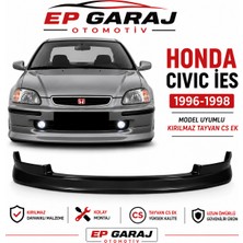 EP Garaj Otomotiv Honda Civic Ies 1996-1998 Cs Ön Lip (Taiwan Üretim) Kırılmaz Pp Plastik