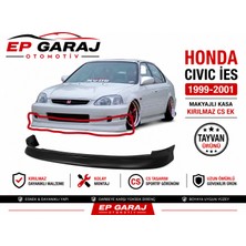 EP Garaj Otomotiv Honda Civic Ies 1999-2001 Makyajlı Kasa Cs Ön Lip (Taiwan Üretimi) Kırılmaz