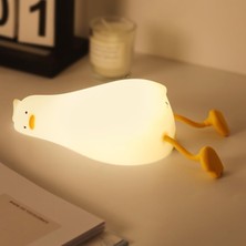 Munico Çocuklar Için Silikon Gece Lambası: 3 Parlaklık Modlu Bebek Gece Lambası, Dokunmatik Fonksiyonlu USB