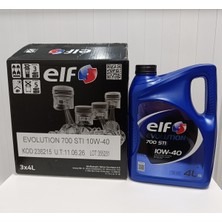 Elfevol 700 Stı 10W-40 4 Lt Motor Yağı 2026 Üretim