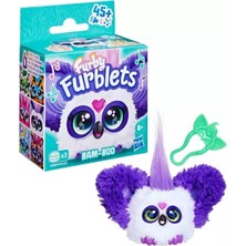 TeknoKapsül Furby Furblets Bam-Boo Interaktif Mini Peluş Oyuncak 45+ Sesli 6+ Yaş