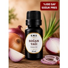 E.M.S Soğan Yağı  20 ml % 100 Saf Soğuk Pres.