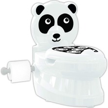 Pilsan Panda Eğitici Lazımlık Educational Potty Tuvalet Siyah