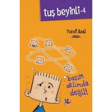 TeknoKapsül Nesil Yayınları Tuş Beyinli 4 - Başım Aklımda Değil - Yusuf Asal -