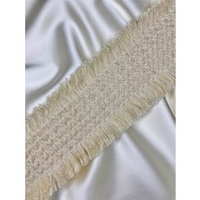 Ezel-In Tekstil Aksesuarları, Dekoratif Desenli Ara Saçak Şerit, 50 Metre, KOD-738