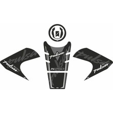 Bajaj Pulsar N250 2022 - 2024 Uyumlu Tank Pad Set 006