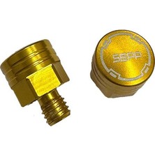 Belirtilmemiş Universal 6 mm Gold Vida Tapası - Ayna Delik Tıkacı - Ayna Vidası
