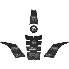 Benelli Trk 502 2017 - 2024 Uyumlu Tank Pad Set 001