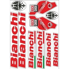 Belirtilmemiş Bianchi 001 Bisiklet Sticker