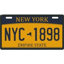 Belirtilmemiş New York E-Bike Plakalık