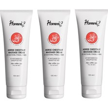 Homm Life At Kestaneli Rahatlatıcı Masaj Kremi 125 Ml  - 3 Adet