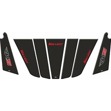Rks Newlıght 125 cc 2020 - 2024 Uyumlu Tank Pad Set 004