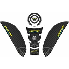 Yamaha R7 2021 - 2024 Uyumlu Tank Pad Set 007