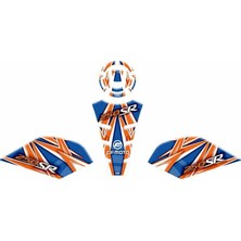 Cf Moto 250 Sr 2020 - 2024 Uyumlu Tank Pad Set 008