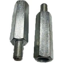 Belirtilmemiş Universal Ayna 45 mm Yükseltme Aparatı Sağ Diş 8 mm Den 10 mm E Dönüştürücü