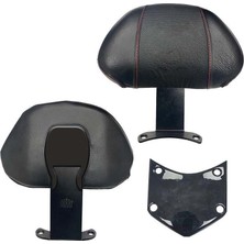 Honda Pcx 2021 - 2023 Uyumlu Kırmızı Desen Sissy Bar