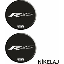 Yamaha R25 Uyumlu Koruma Takoz 2 (4x4) Ikili Damla Etiket