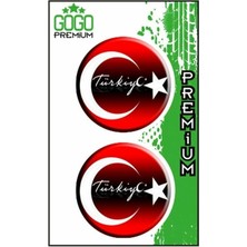 Belirtilmemiş Bayrak 4 (5x5 Cm) Ikili Damla Etiket