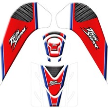 Honda Africa Twin 2016 - 2022 Uyumlu Tank Pad Set 002