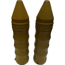 Belirtilmemiş 4 Parmak Mat Gold Sivri Elcik Plastik