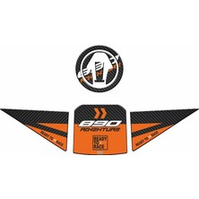 Ktm 890 Adventure 2020 - 2022 Uyumlu Tank Pad Set 002