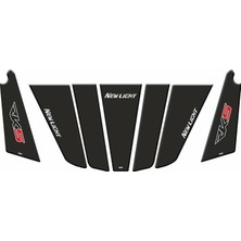 Rks Newlıght 125 cc 2020 - 2024 Uyumlu Tank Pad Set 003