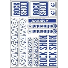 Belirtilmemiş Salcano 002 Bisiklet Sticker