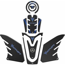 Yamaha MT07 2021 - 2024 Uyumlu Tank Pad Set 003