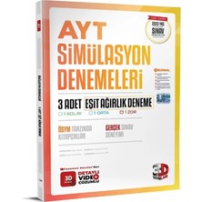 TeknoKapsül 3D Yayınları Ayt Sayısal Simülasyon Deneme