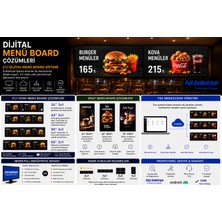 Farmatek Dijital Menüboard | Videowall 43” | 2x1