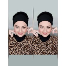 Flora Tekstil Fırfır Bone Tesettür Bone