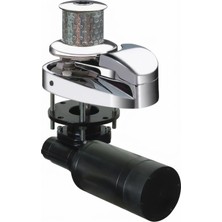 South Pacific WS1100C - 12V Yatık Motorlu Dik Irgat 8mm Tamburlu (Halat Fenerli) Krom Gövdeli - Pratiklik ve Gücün Mükemmel Uyumu