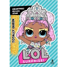 TeknoKapsül Doğan Çocuk L.o.l. Surprise! - Totally Queen - Çıkartmalı Boyama Kitabı