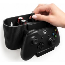 Yapı 3D Xbox Duvar Aparatı Standı | Oyun Kolu Duvar Askısı | Gamepad Duvar Tutucu |